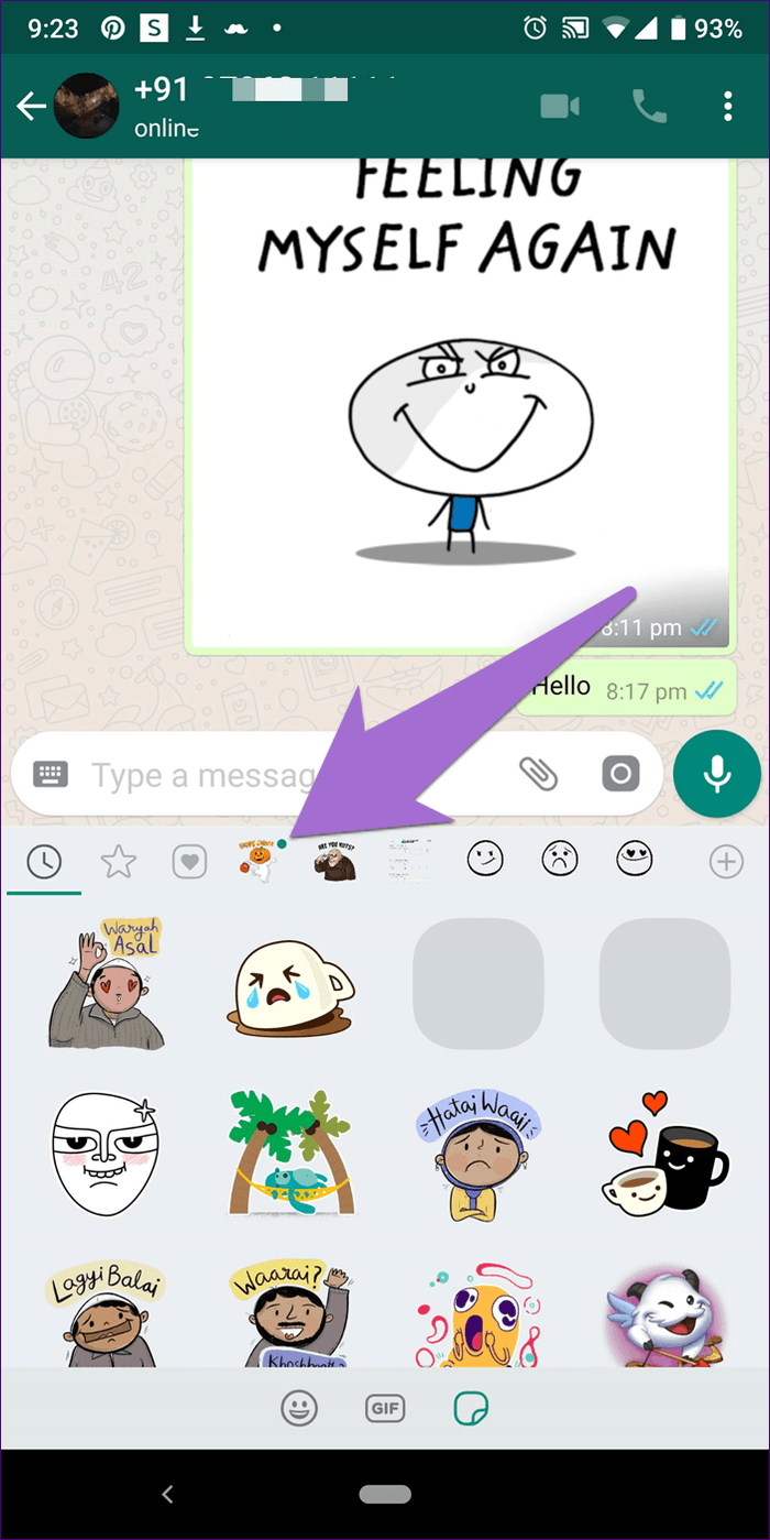 Pegatinas de telegramas de Whatsapp 16