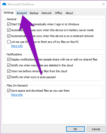 Agregar múltiples cuentas de One Drive Windows 10 07
