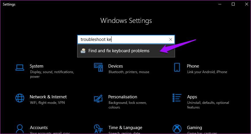 Arreglar StickyKeys que no funciona en Windows 10 8
