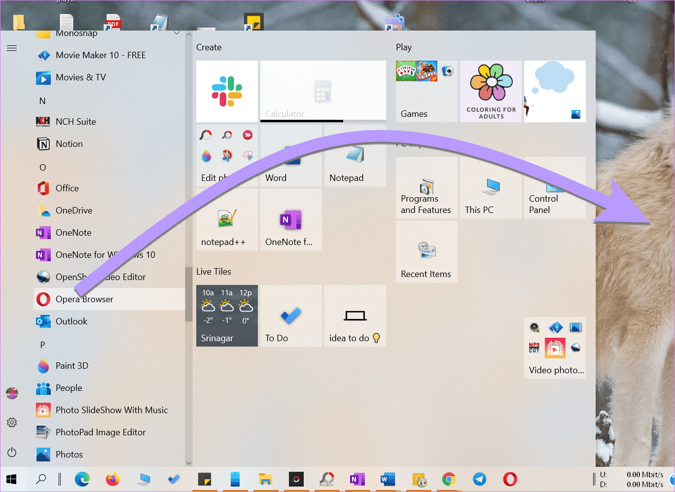 Windows 10 ocultar o mostrar iconos de escritorio 2