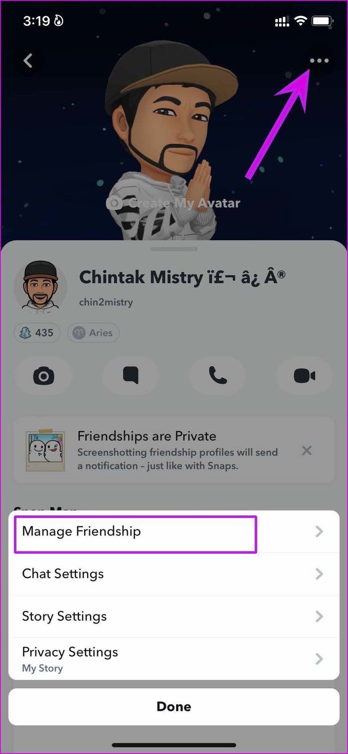 Administrar amistades Qué sucede cuando bloqueas a alguien en Snapchat