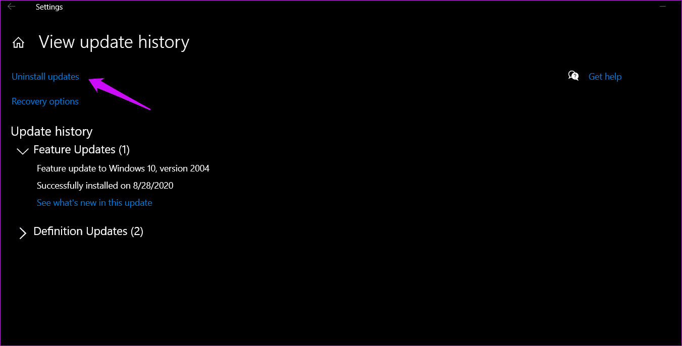 Arreglar Windows 10 Fotos 7 Error de pantalla negra