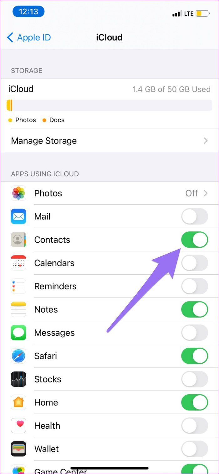 Arreglar los contactos que no se muestran en el iPhone 10