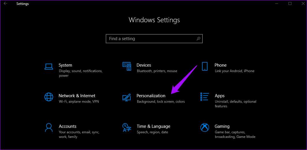 La barra de tareas de Windows 10 no se oculta en pantalla completa 2