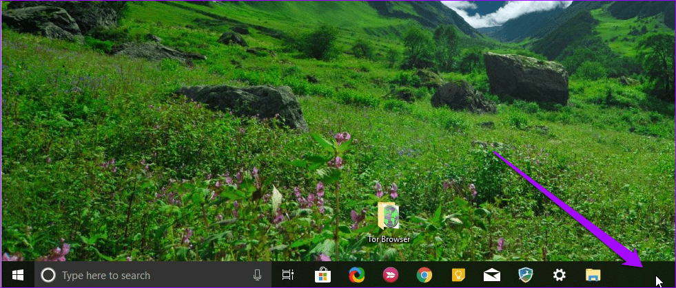 La barra de tareas de Windows 10 no se oculta en pantalla completa 4