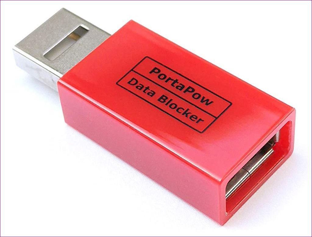 El bloqueador de datos USB necesita Portapow
