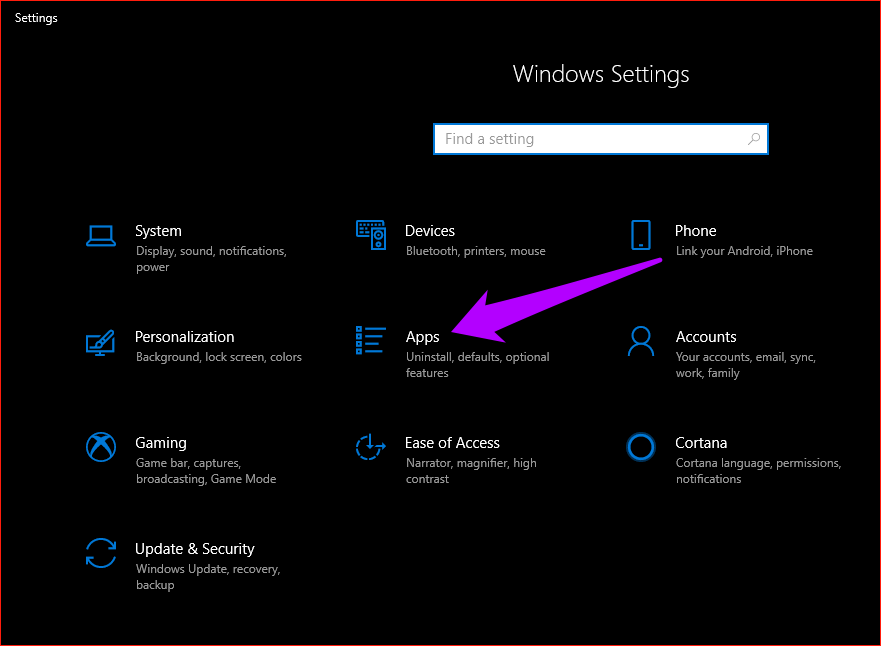 Inicio de bloqueo de la aplicación Windows 10 Store 7
