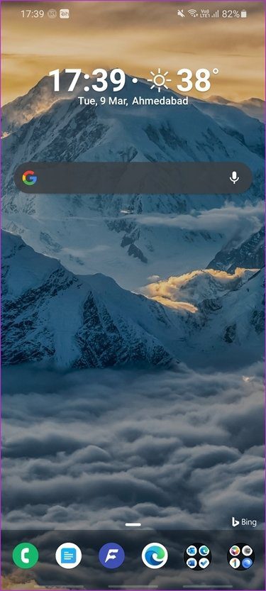Arreglar el widget de la barra de búsqueda de Google que falta en Android 4