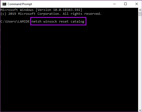 Solucione un código de error de conectividad de la unidad 0x8004de40 Windows 10 04