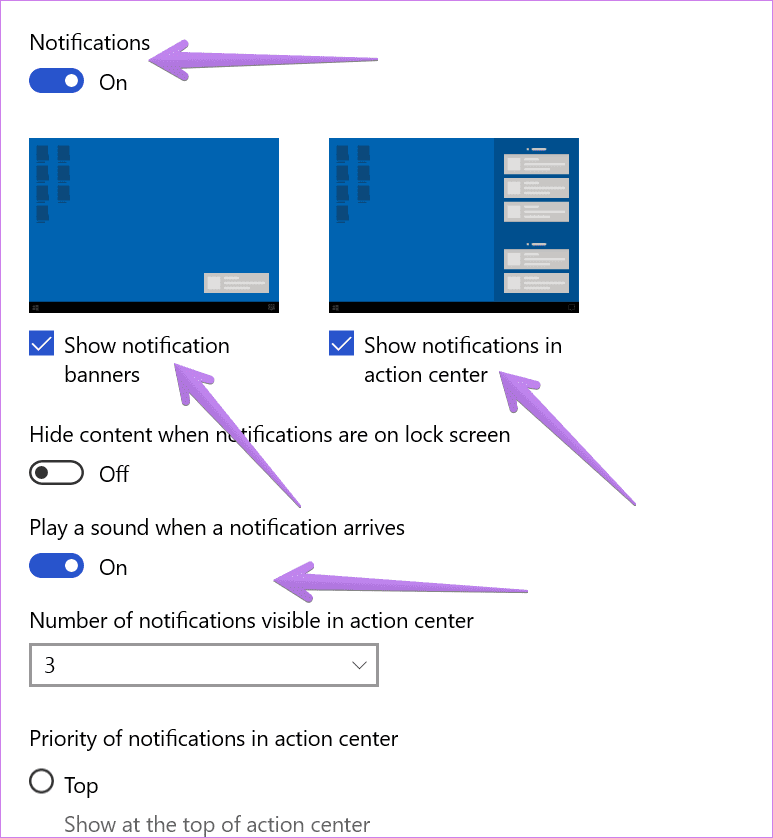 Las notificaciones de Outlook de Windows 10 no funcionan 4