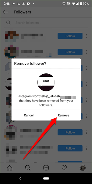 Configuración de privacidad de Instagram 5