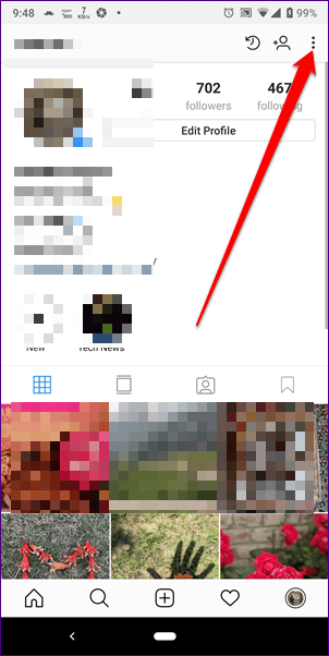 Configuración de privacidad de Instagram 11A