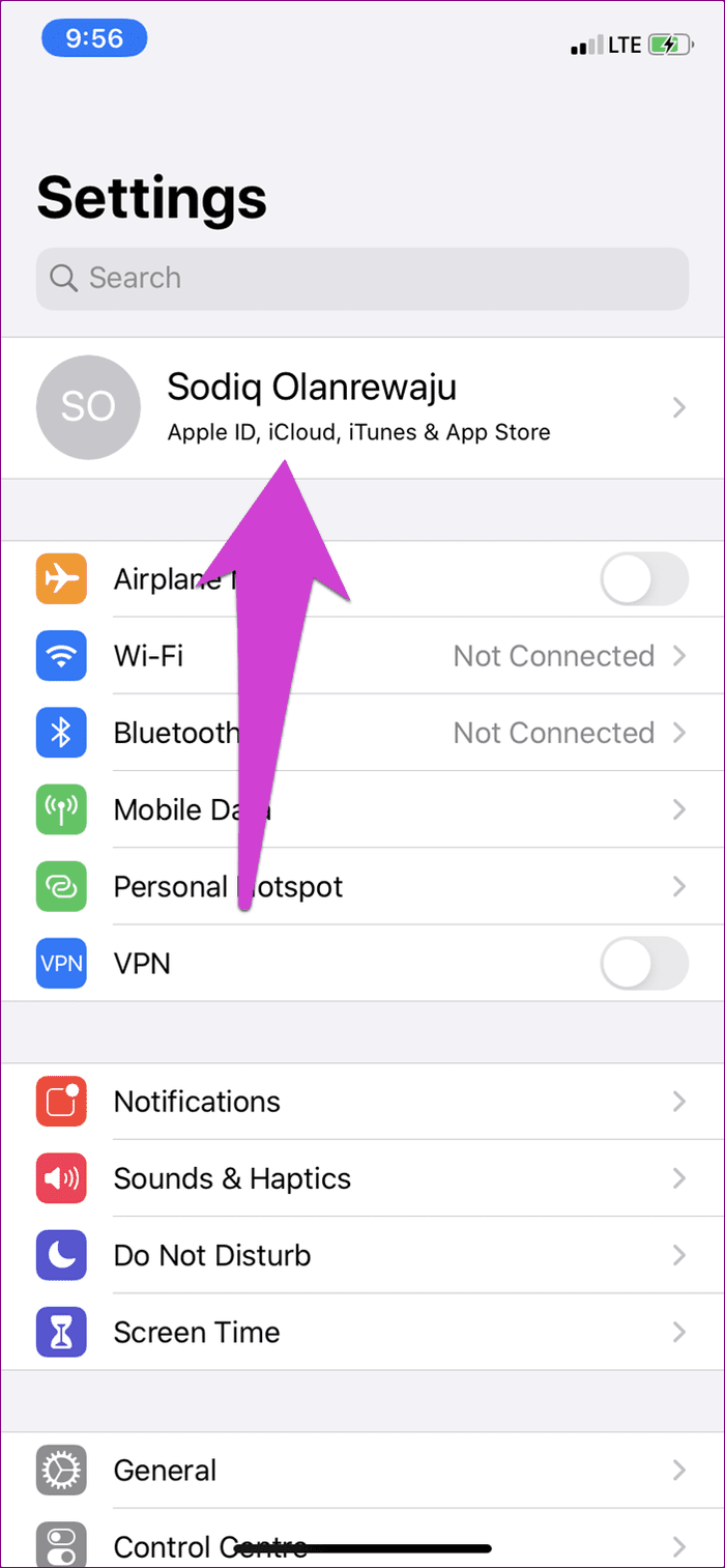 Reparar Compartir foto de nombre no disponible en iOS 12