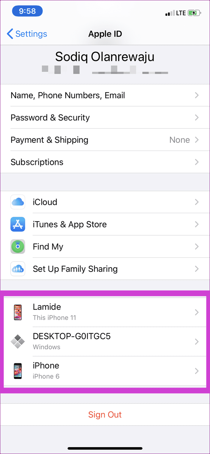 Reparar Compartir foto de nombre no disponible en iOS 13