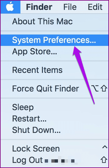 Deshabilite las preferencias del sistema Mac desde dispositivos en modo oscuro