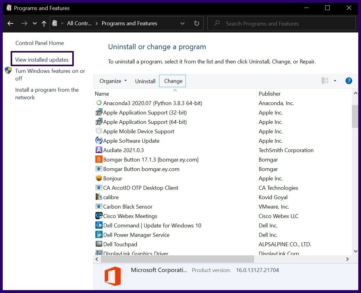 Arreglar el bloqueo de Microsoft Word en Windows 10 Paso 16