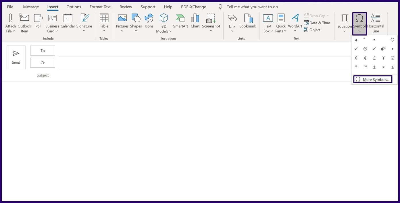 Cómo Insertar Emojis en Microsoft Outlook Paso 7