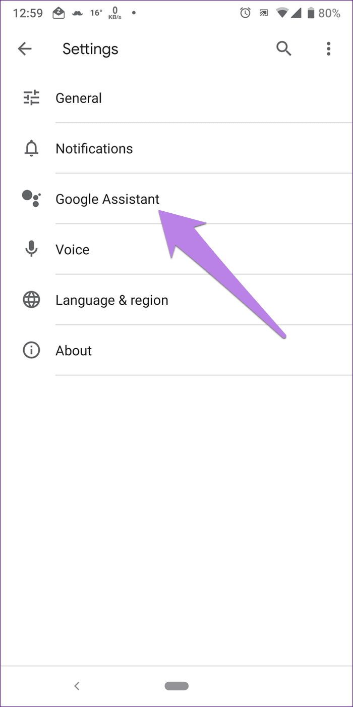 Configuración del Asistente de Google 8