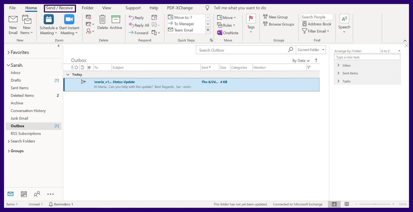 Arreglar el correo electrónico atascado en la bandeja de salida de Outlook Paso 12