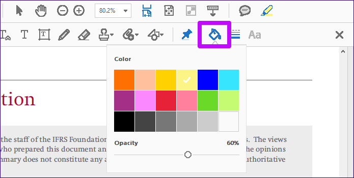 Adobe Acrobat Reader Dc Cambiar color de resaltado 9