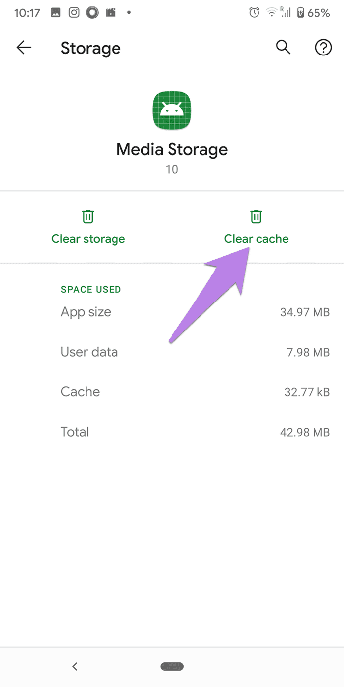 No se pueden eliminar fotos de la galería de Android 8