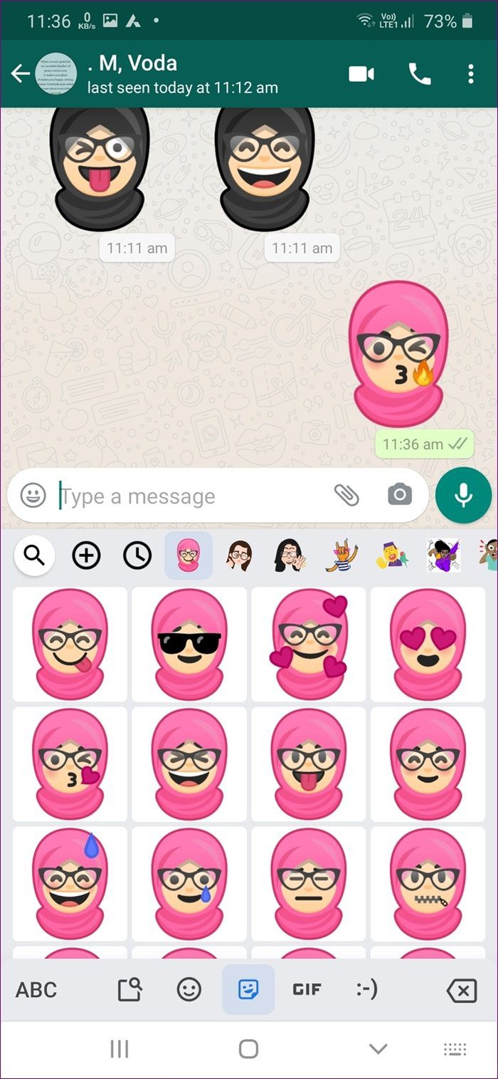 Crea emoji de ti mismo Android 9