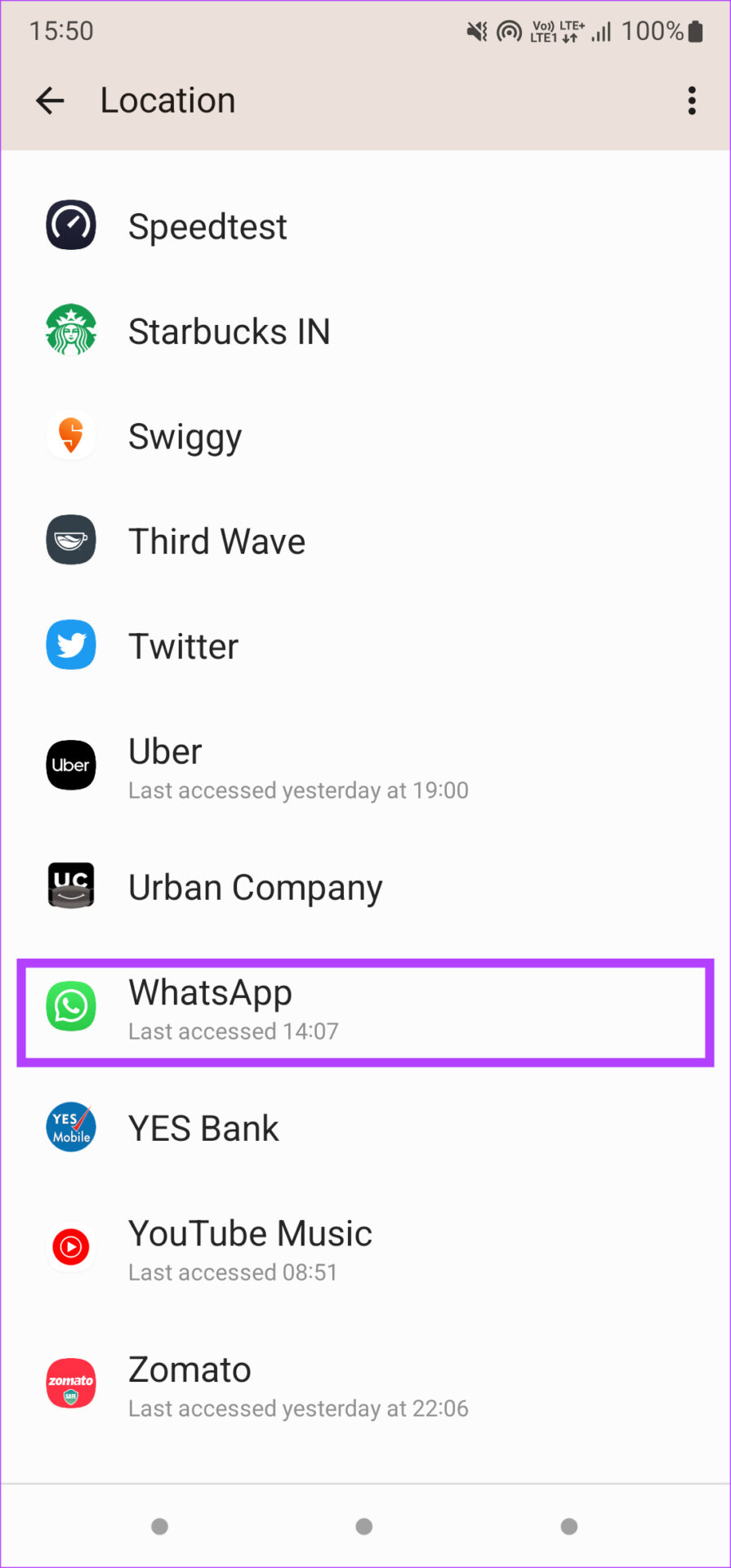 seleccionar whatsapp