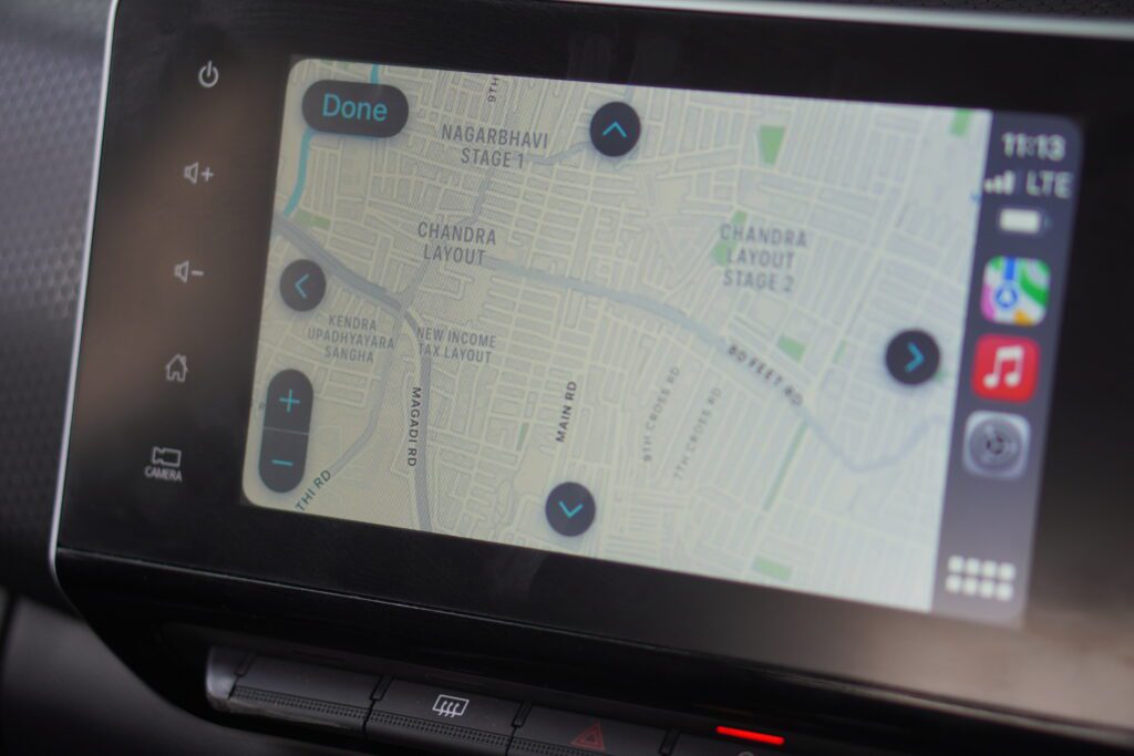 Teclas de flecha de Apple Maps en CarPlay