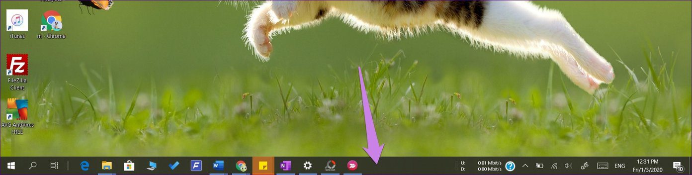 Bloquear la barra de tareas de Windows 9