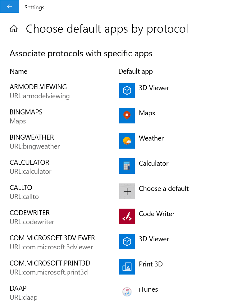 No se puede cambiar la aplicación predeterminada en Windows 3