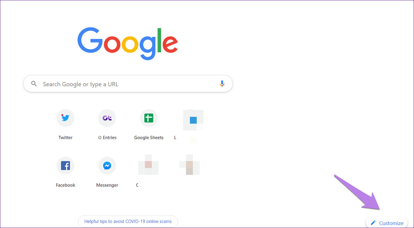 personalizar google chrome 11