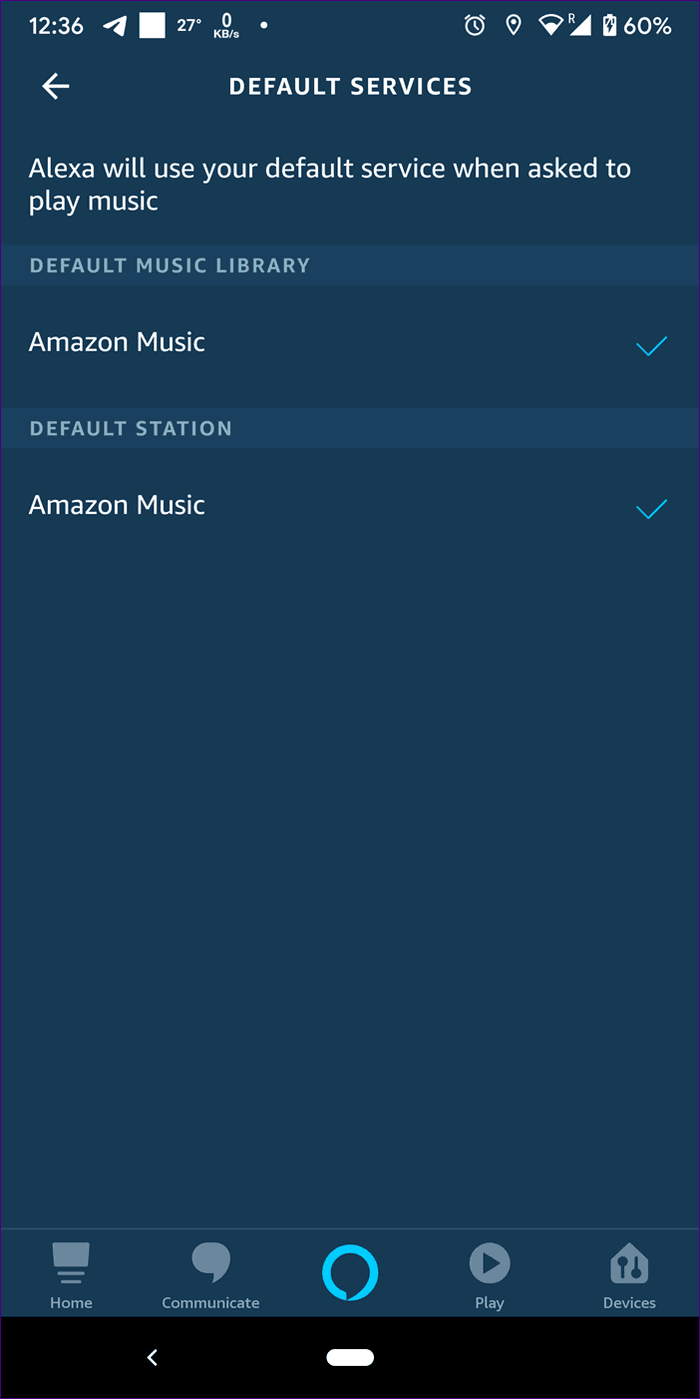 Amazon Music no se reproduce en Echo Alexa 7