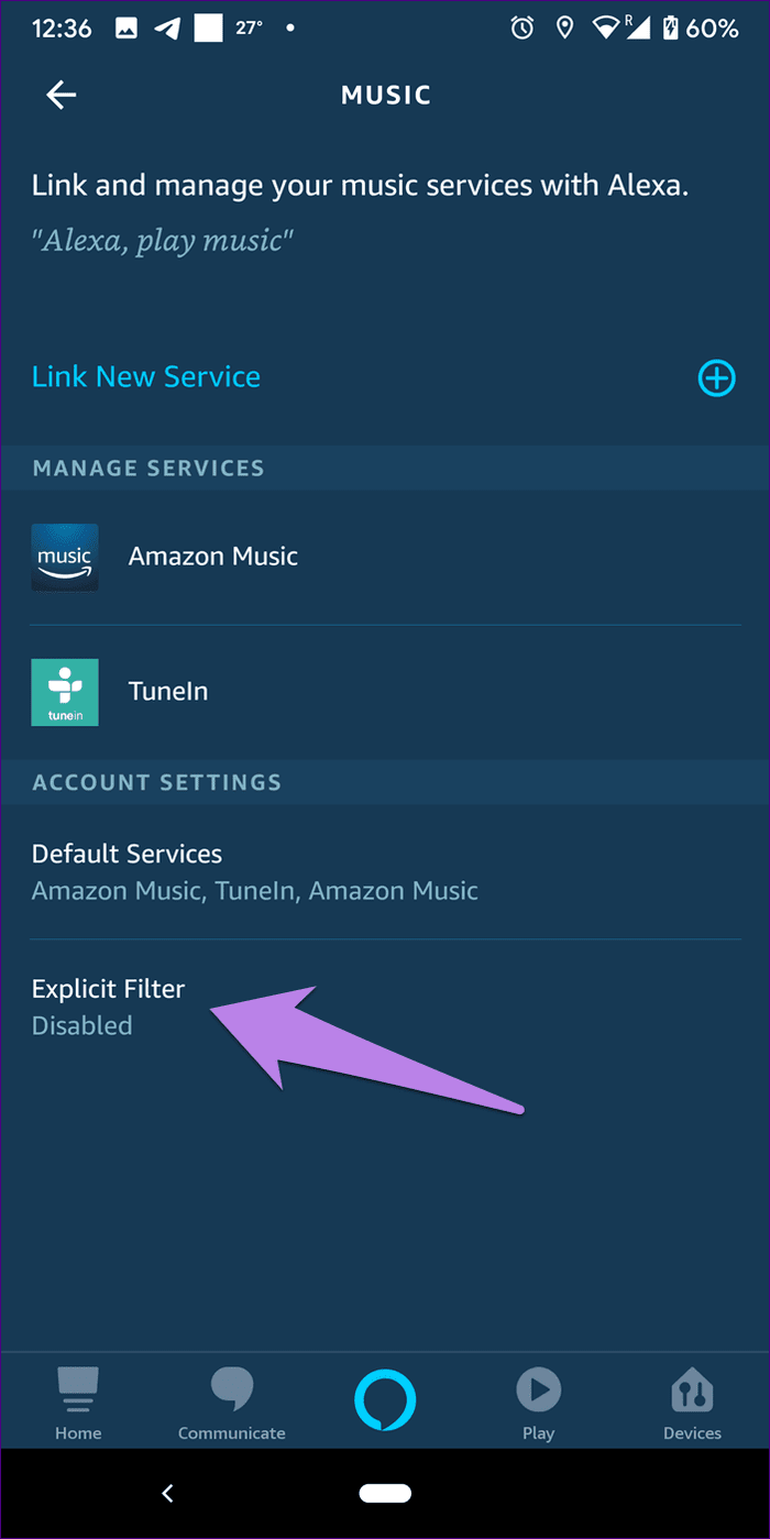 Amazon Music no se reproduce en Echo Alexa 22