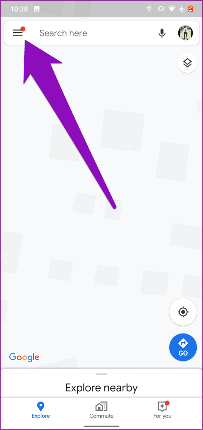 Arreglar la navegación por voz de Google Maps que no funciona en Android iPhone 07