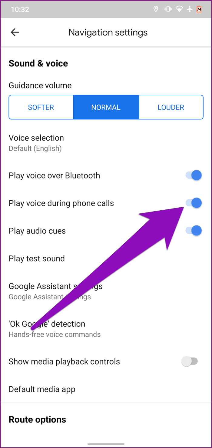 Arreglar la navegación por voz de Google Maps que no funciona en Android iPhone 11