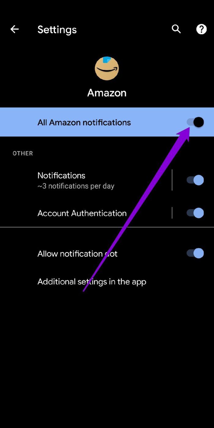 Habilitar o deshabilitar la notificación de aplicaciones en Android