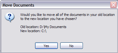 mover mis documentos