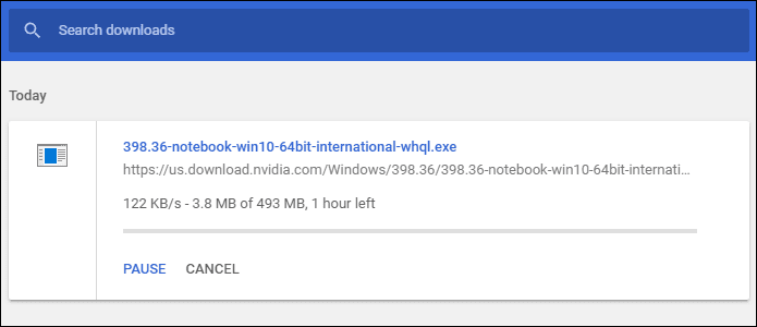 Google Chrome Administrar Velocidad de Descarga 13