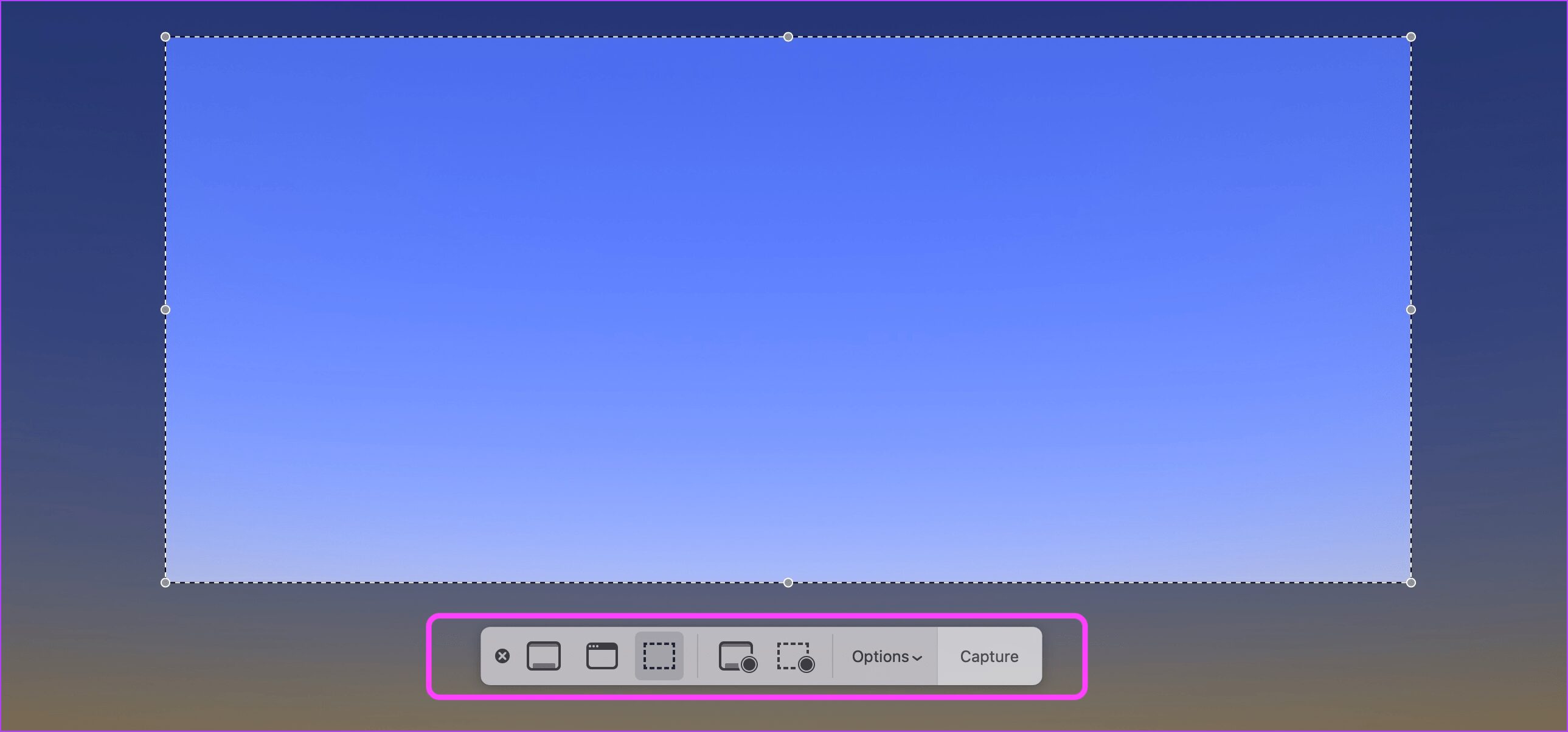 Capturar capturas de pantalla en Mac 4