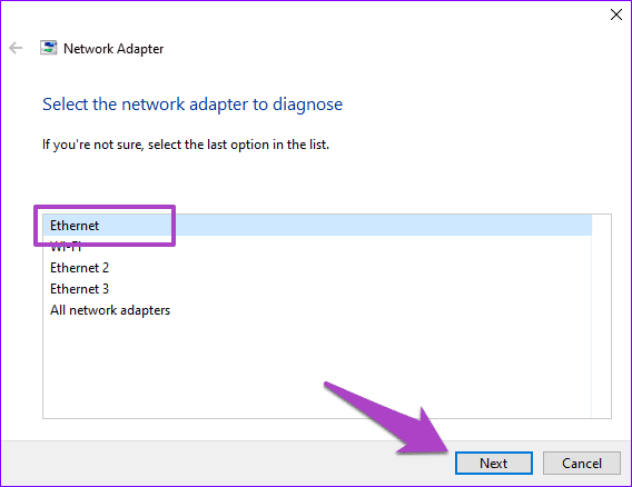 Arreglar Windows 10 Ethernet sigue desconectándose 04