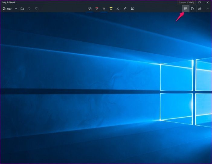 Tome capturas de pantalla en un monitor con Windows 10 13