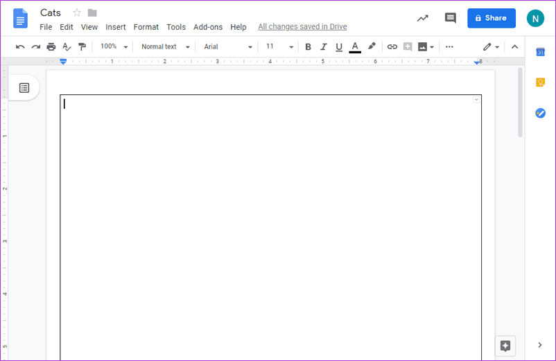 Cómo crear una página de portada en Google Docs 10