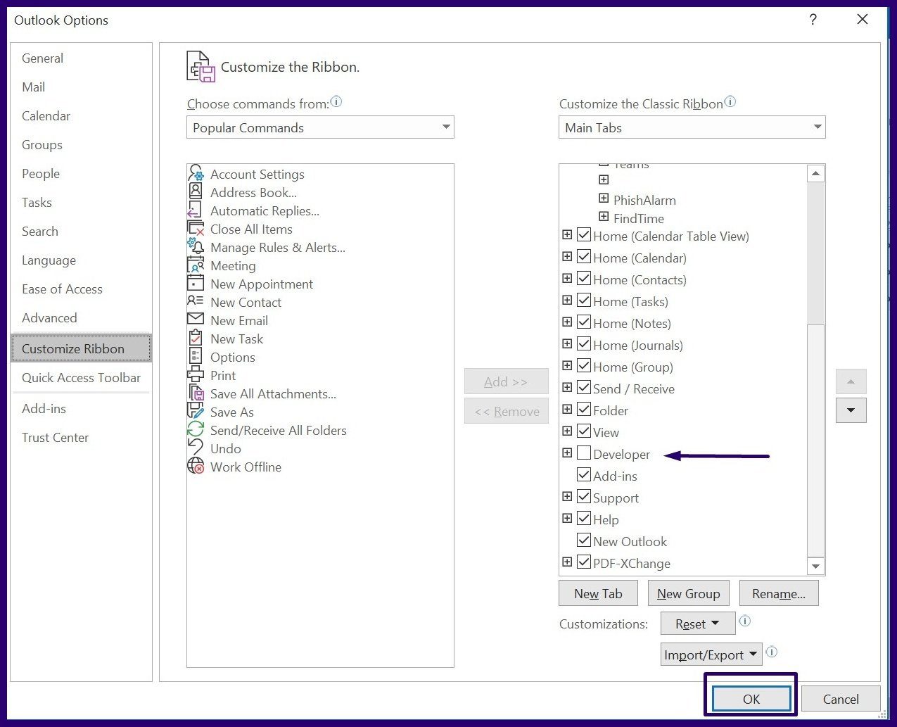 Cómo crear formularios personalizados en Microsoft Outlook Paso 5