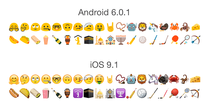 Android 6 0 1 Iphone Malvavisco Emoji