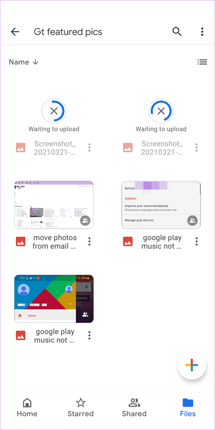 Subir Fotos a Google Drive desde Android 4