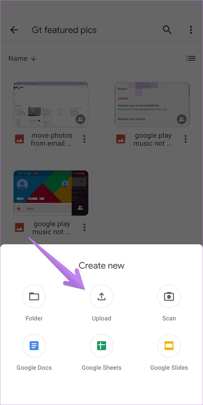 Subir fotos a Google Drive desde Android 2
