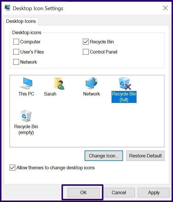 cambiar los iconos de windows pc paso 8