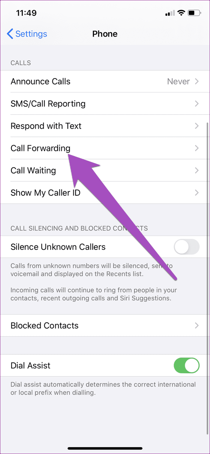 Arreglar el bloqueo de llamadas del iPhone 13