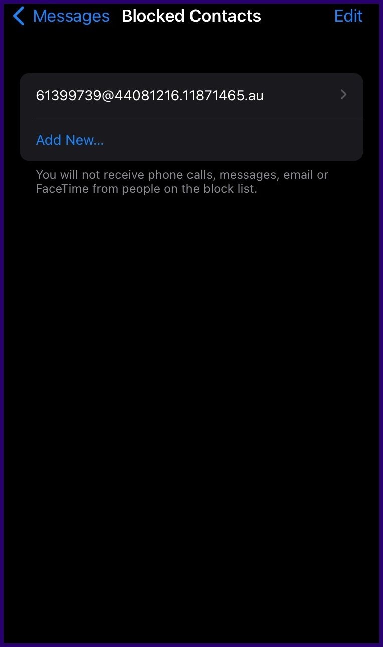 Como encontrar numeros y contactos bloqueados en iphone paso 11