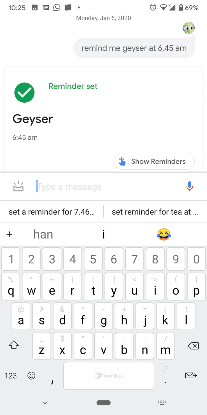 Alarma pequeña de Google Home 11